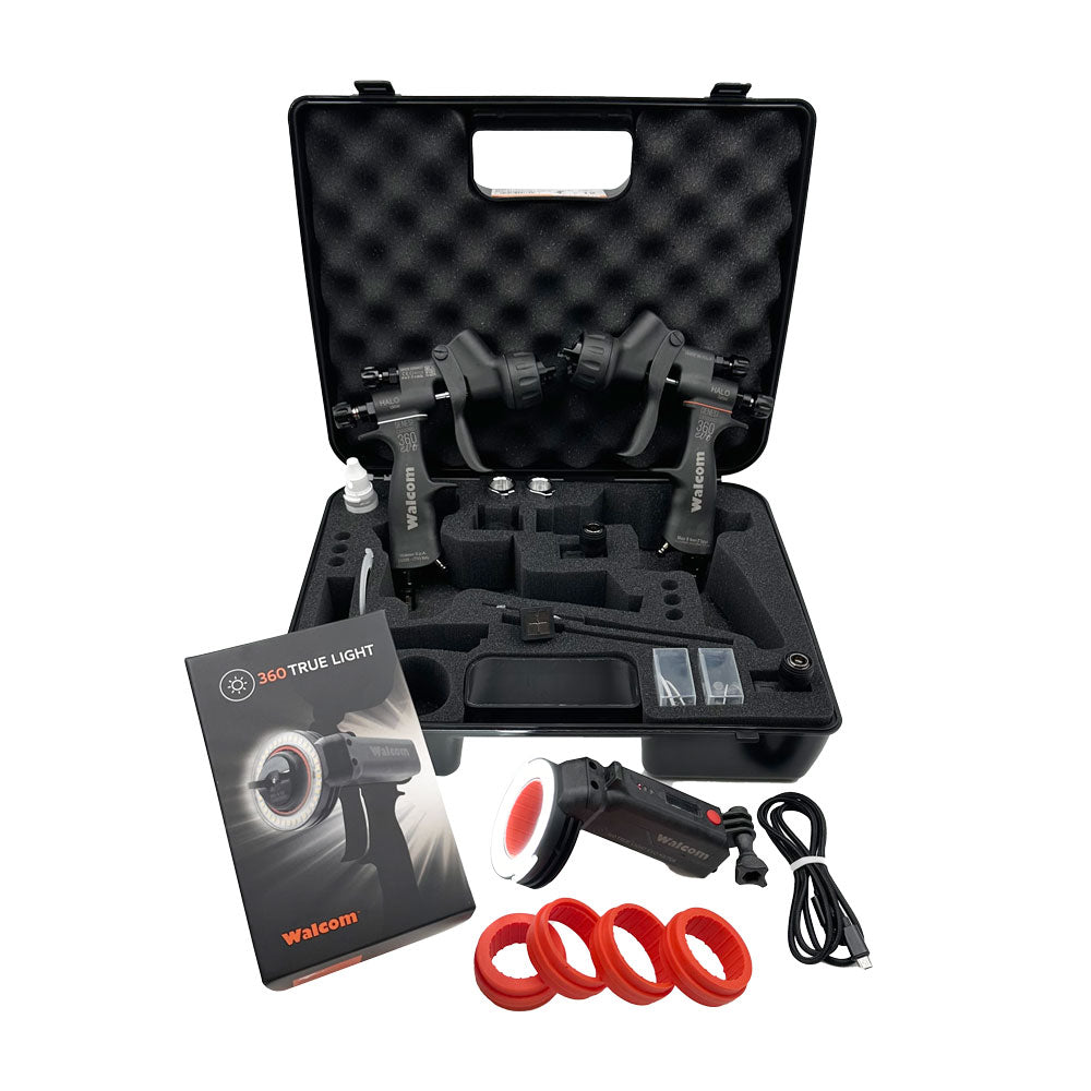 KIT SPRAYGUN & TRUE LIGHT METER + 2 EVO HALO C 1.2+ HALO B 1.2 + CMP 1.3